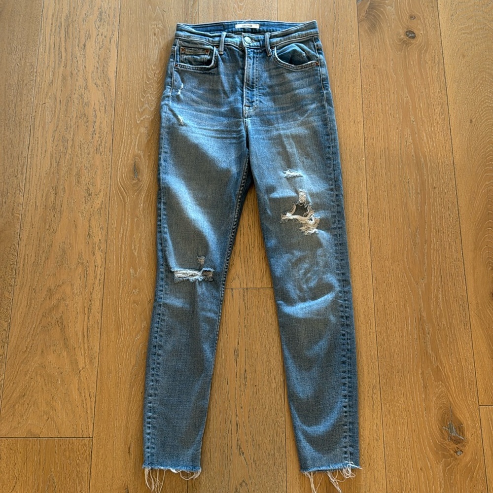 GRLFRND denim ripped jeans